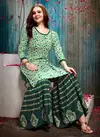 Ranjyot nagma printed heavy reyon kurtis